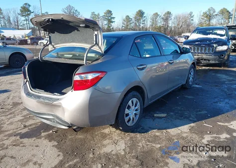 2014 Toyota Corolla Eco из США, поврежденный, VIN 2T1BPRHE4EC139733